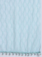 Pastel Ombre Muslin Handwork Kurta Palazzo Set with Dupatta for Women | Luxury Designer Ethnic Wear