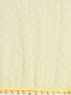 Luxury Sunshine Yellow Muslin Angrakha Kurta Palazzo Set with Dupatta | Premium Handcrafted Chikankari Elegance
