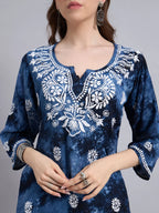 Premium Modal Handwork Printed Short Top with Sharara Set for Women | Designer Ethnic Co-Ord Set