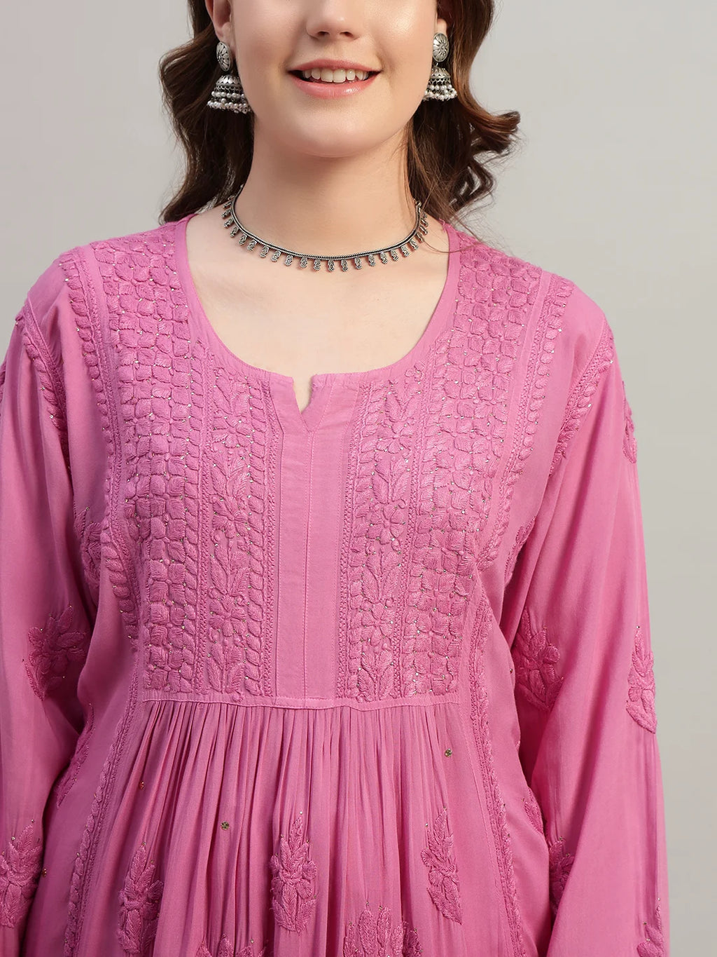 Luxury Chikankari Kurti for Women | Premium Handcrafted Designer Ethnic Wear