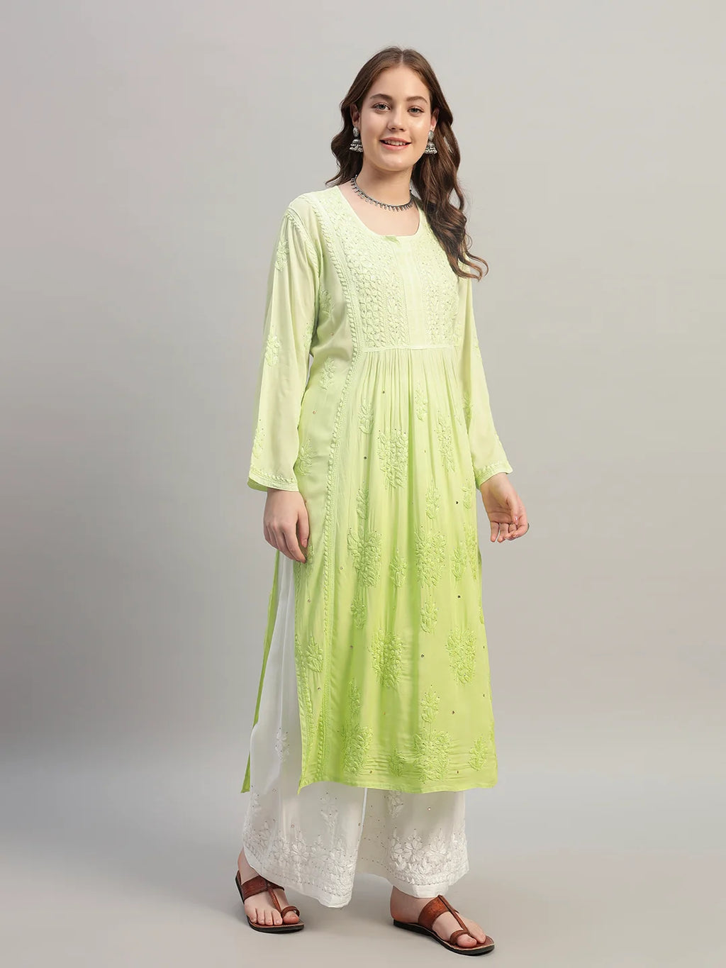 Luxury Chikankari Kurti for Women | Premium Handcrafted Designer Ethnic Wear