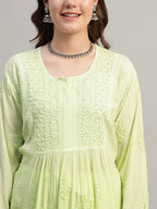 Luxury Chikankari Kurti for Women | Premium Handcrafted Designer Ethnic Wear
