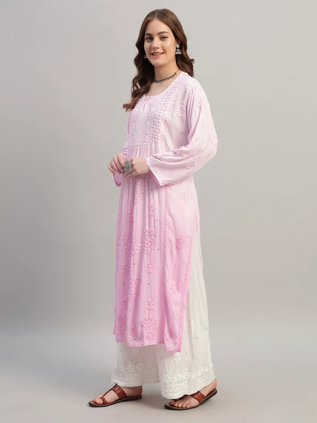 Luxury Chikankari Kurti for Women | Premium Handcrafted Designer Ethnic Wear