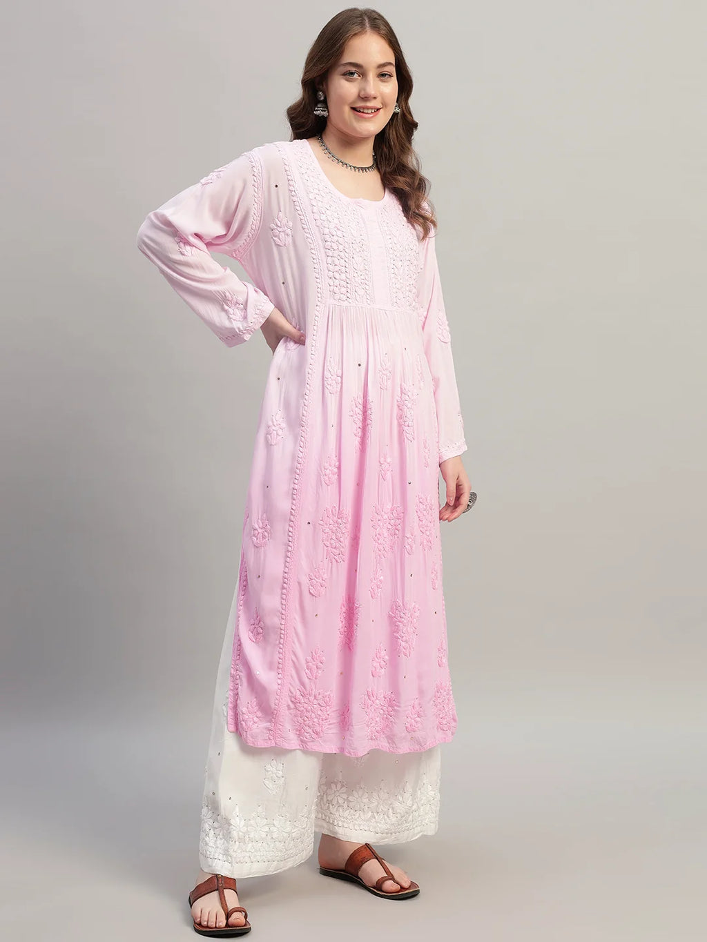 Luxury Chikankari Kurti for Women | Premium Handcrafted Designer Ethnic Wear