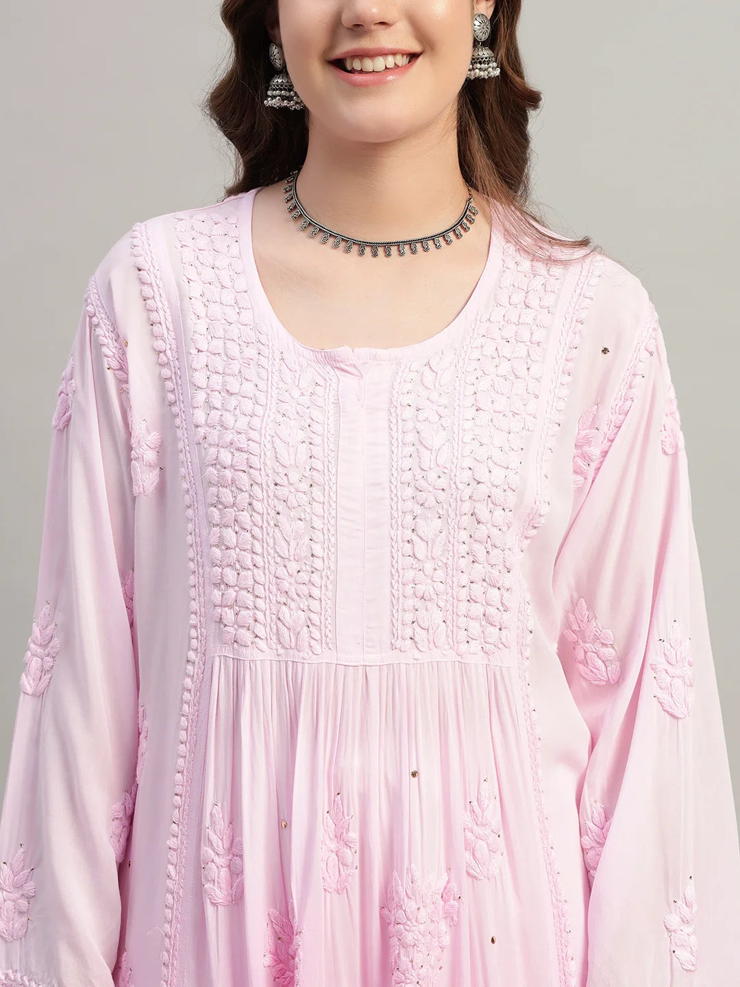 Luxury Chikankari Kurti for Women | Premium Handcrafted Designer Ethnic Wear