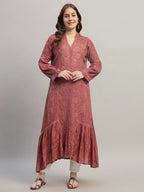 Premium Heavy Chikankari Umbrella Cut Kurti for Women | Authentic Lucknowi Handwork