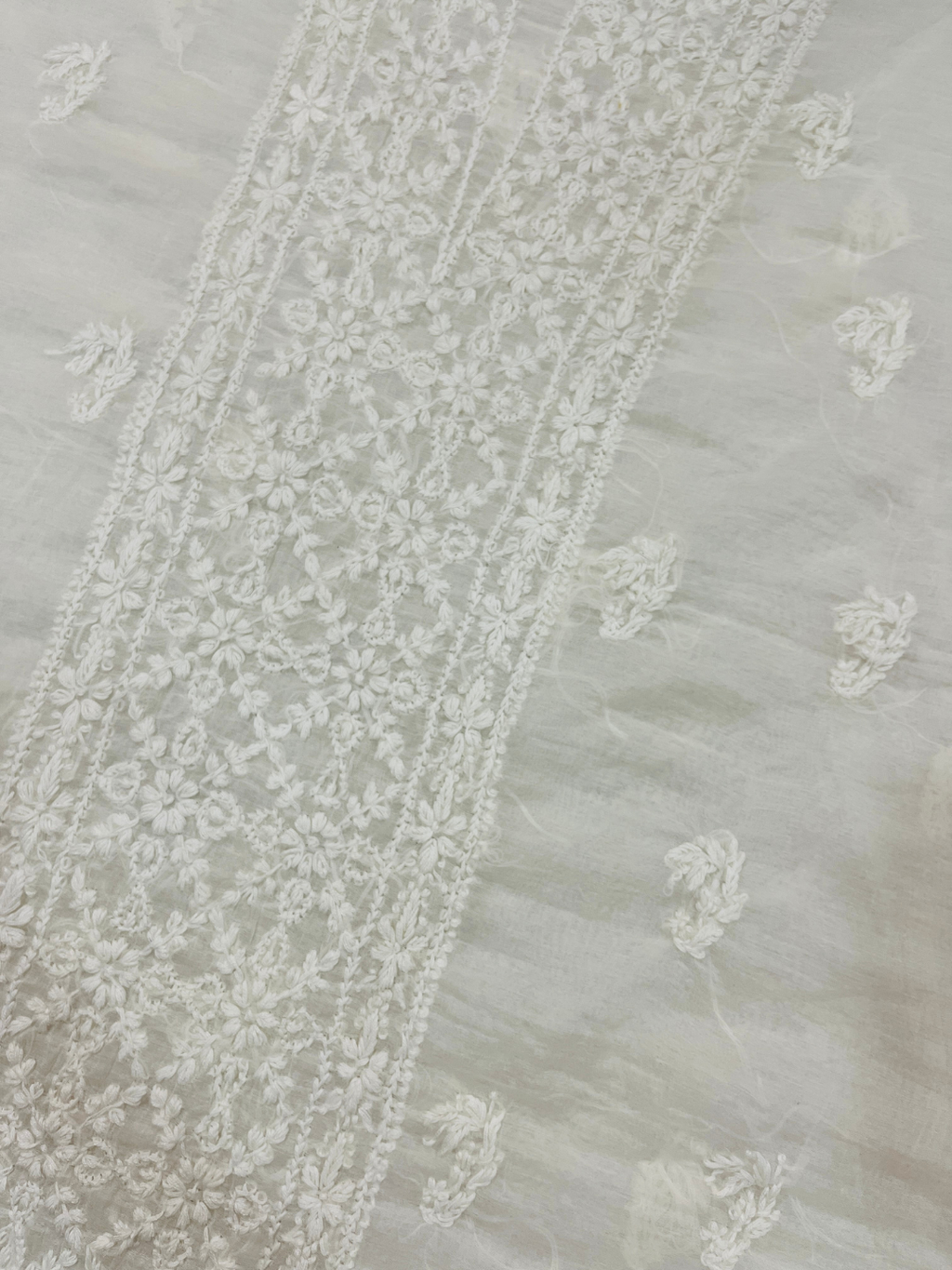 Premium Mul Chanderi Unstitched Suit with Handwork Kurti & Dupatta | Elegant Ethnic Wear