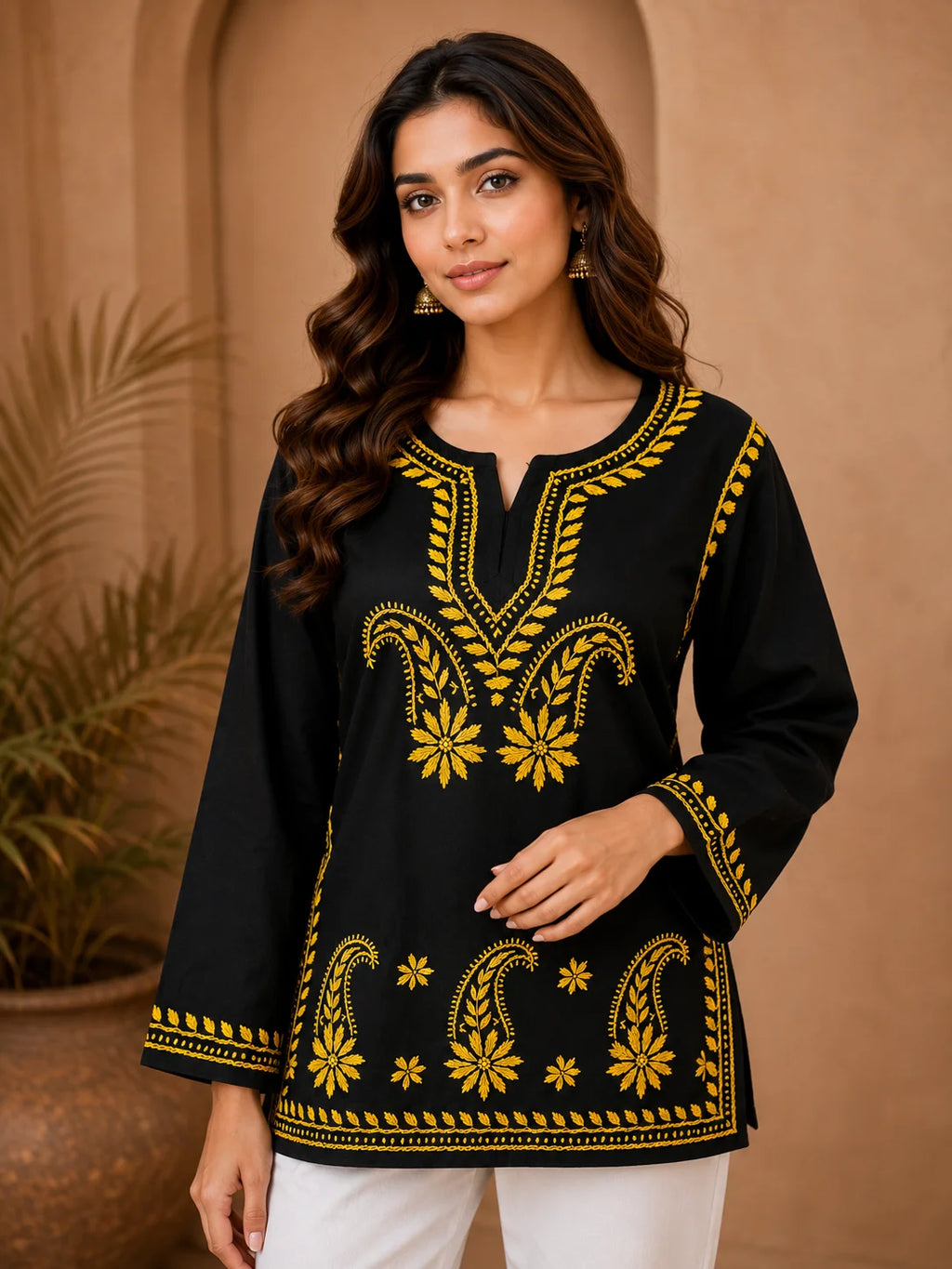 Premium Modal Handwork Short Kurti for Women | Premium Designer Ethnic Wear