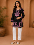 Premium Modal Handwork Short Kurti for Women | Premium Designer Ethnic Wear