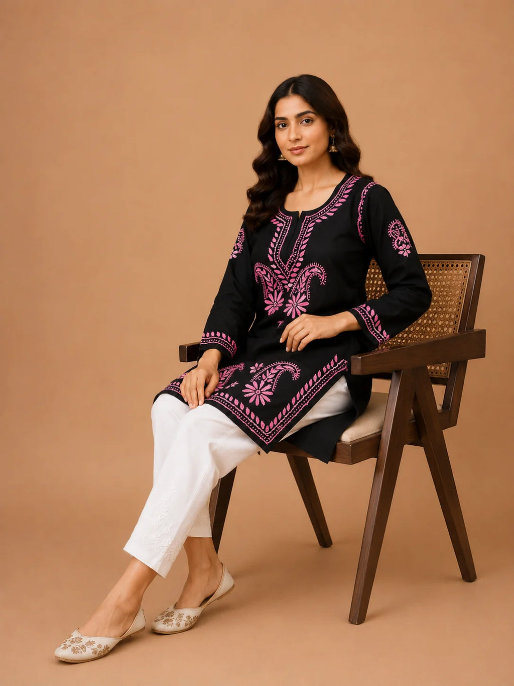 Premium Modal Handwork Short Kurti for Women | Premium Designer Ethnic Wear