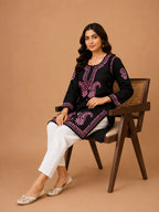 Premium Modal Handwork Short Kurti for Women | Premium Designer Ethnic Wear
