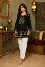 Premium Modal Handwork Short Kurti for Women | Premium Designer Ethnic Wear