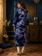 Tazaki Premium Modal Handwork Straight Kurti for Women | Premium Embroidered Ethnic Wear
