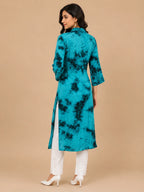 Premium Modal Handwork Front Open Kurti for Women | Designer Embroidered Long Kurti