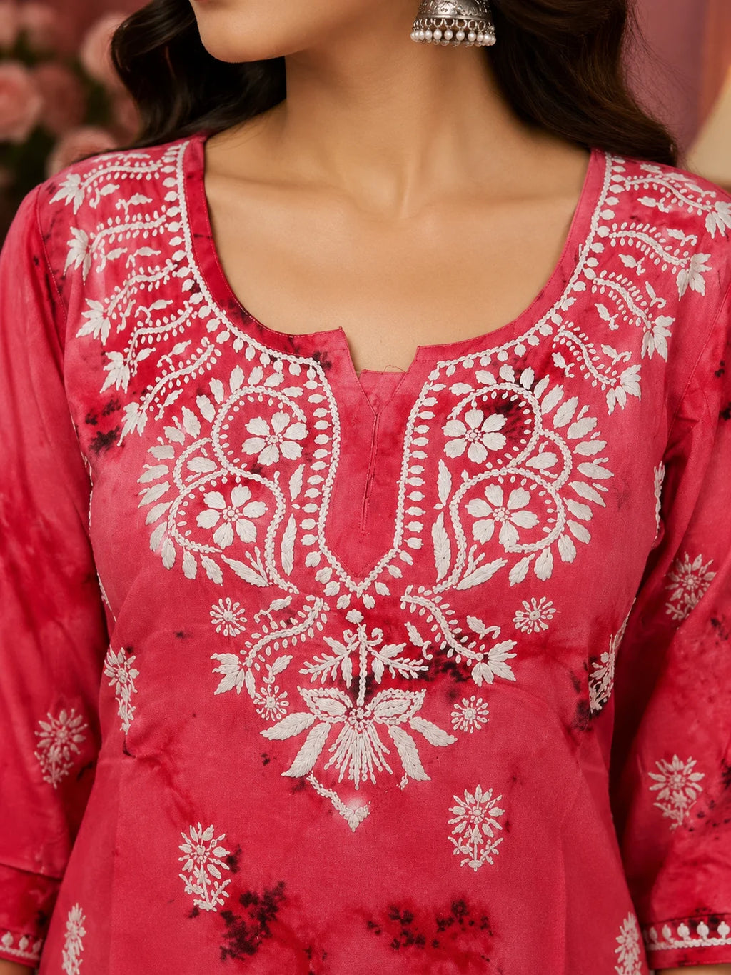 Premium Modal Handwork Printed Short Top with Sharara Set for Women | Designer Ethnic Co-Ord Set