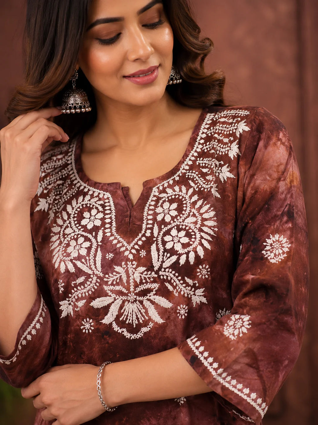 Premium Modal Handwork Printed Short Top with Sharara Set for Women | Designer Ethnic Co-Ord Set