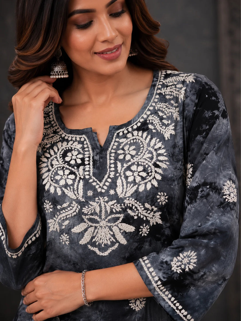 Premium Modal Handwork Printed Short Top with Sharara Set for Women | Designer Ethnic Co-Ord Set