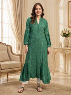 Premium Heavy Chikankari Umbrella Cut Kurti for Women | Authentic Lucknowi Handwork