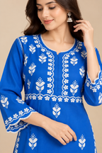 Luxury Modal Handwork Kurta Palazzo Set with Dupatta | Premium Women’s Ethnic Wear