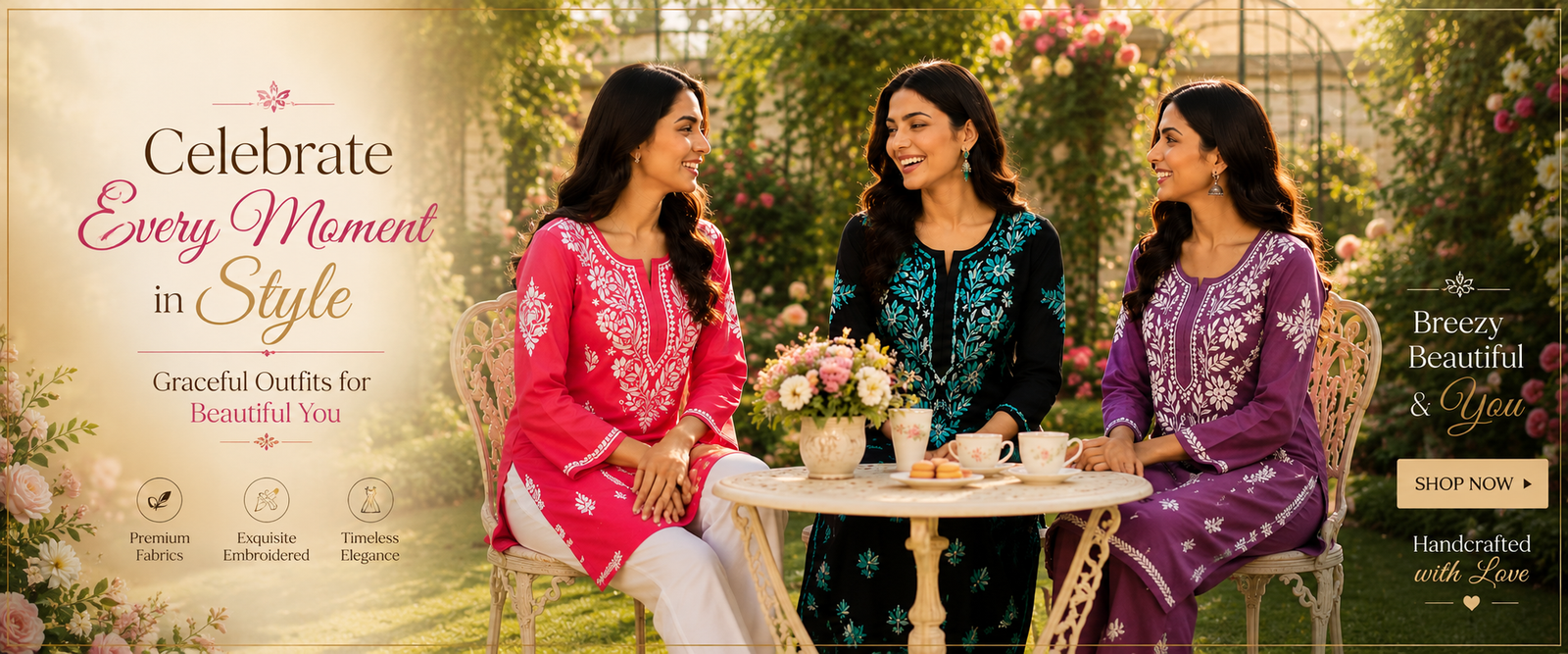 Tazaki fahsion, Best Chikankari collection
